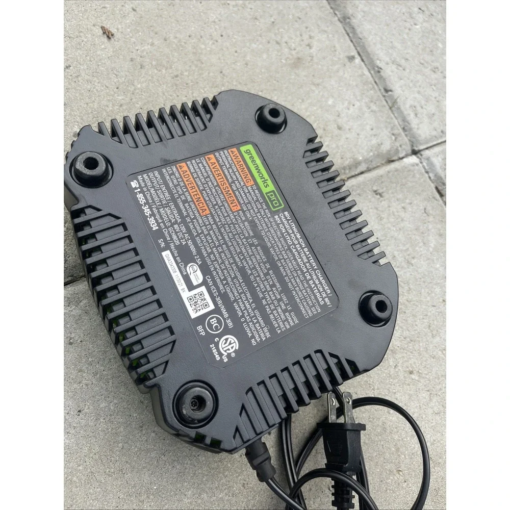 GreenWorks 4Ah Charger 80v Genuine OEM